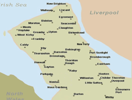 Love Wirral Distribtuion Map